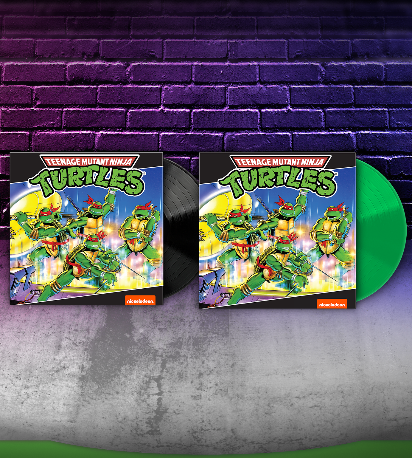 limited-run-games-tmnt-nes-vinyl-soundtrack-black-vinyl image 2