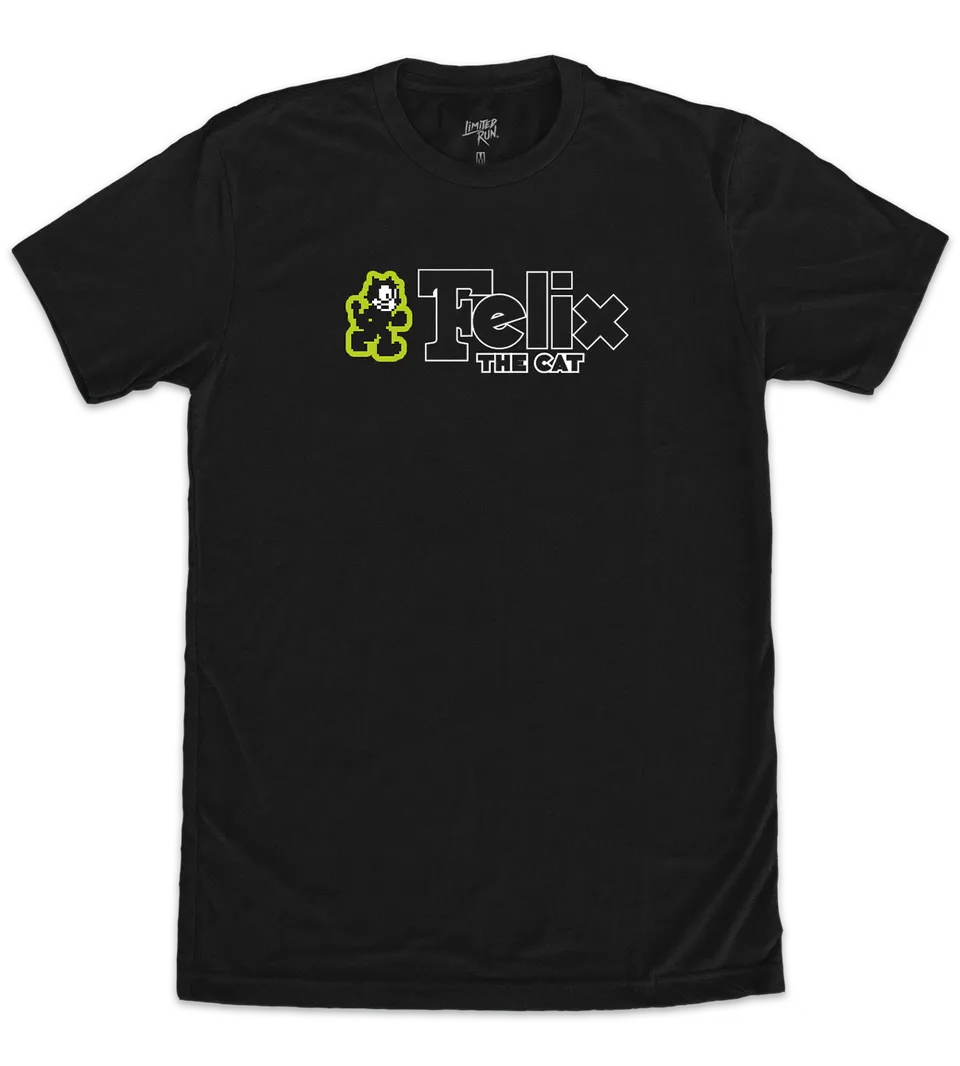 felix-the-cat-logo-tee-t-shirt-gr-en-xs-3x-retro-merch image 1