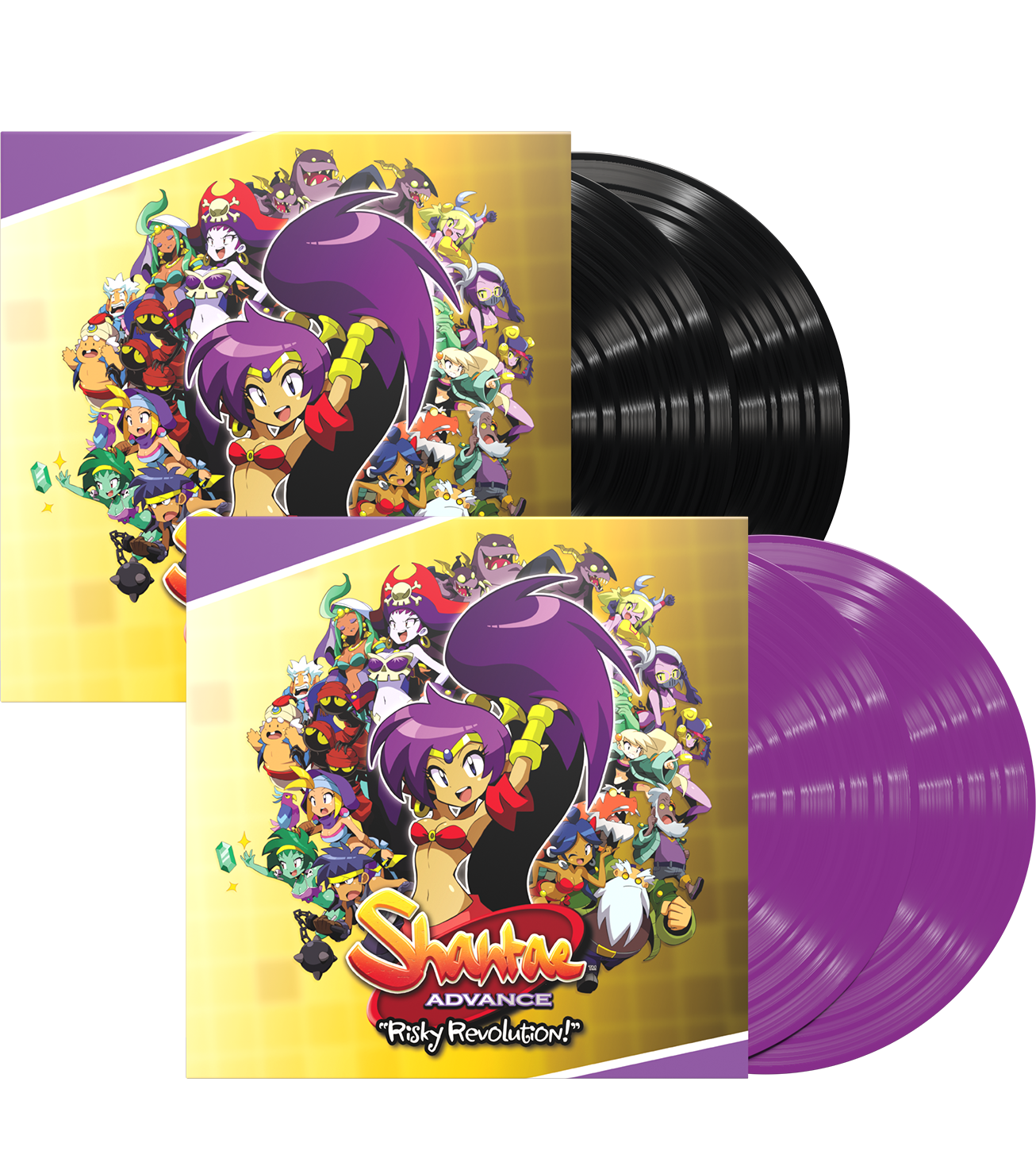 shantae-advance-risky-revolution-2lp-vinyl-soundtrack image 1