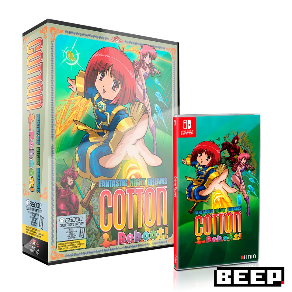 strictly-limited-cotton-reboot-dx-x68000-switch-spiel-shoot-em-up image 1