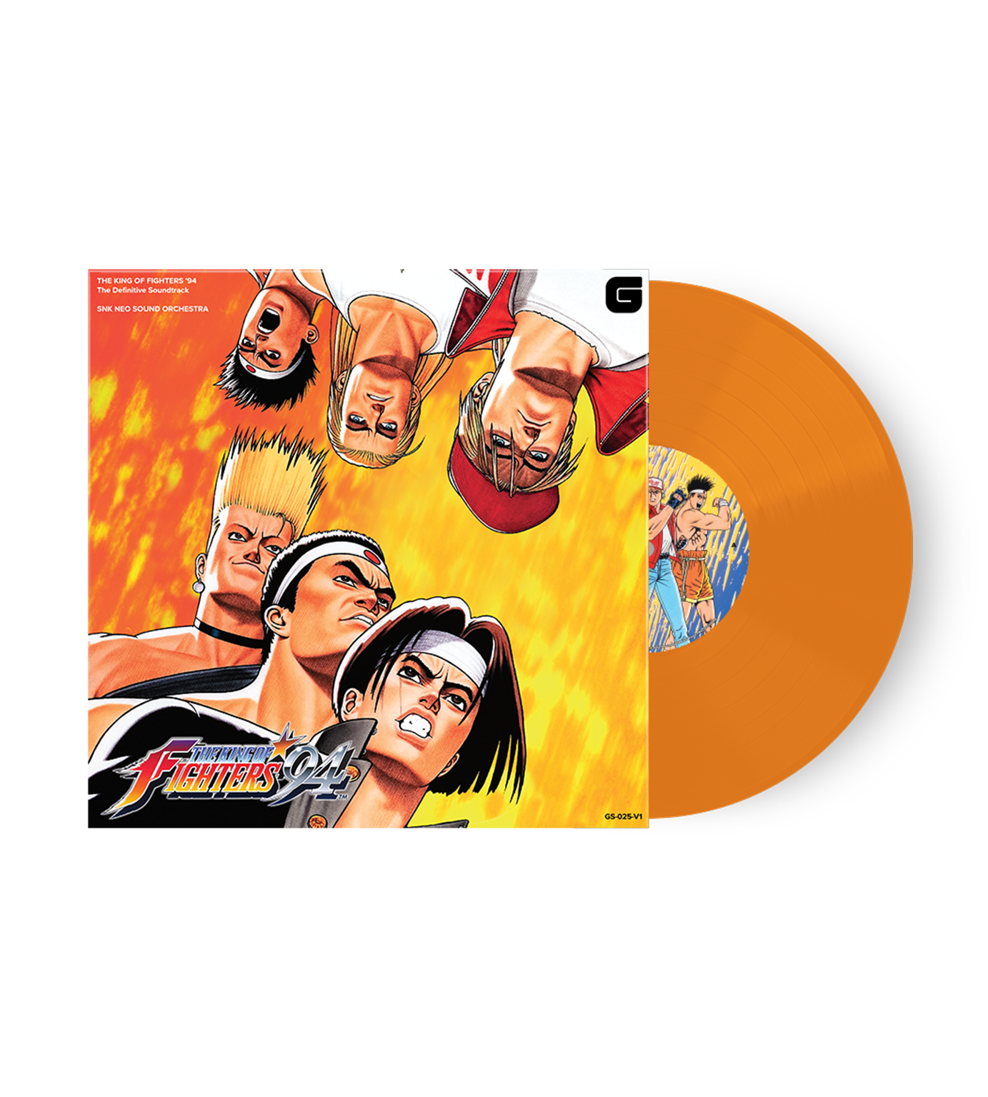 limited-run-the-king-of-fighters-94-soundtrack-vinyl-schallplatte image 2