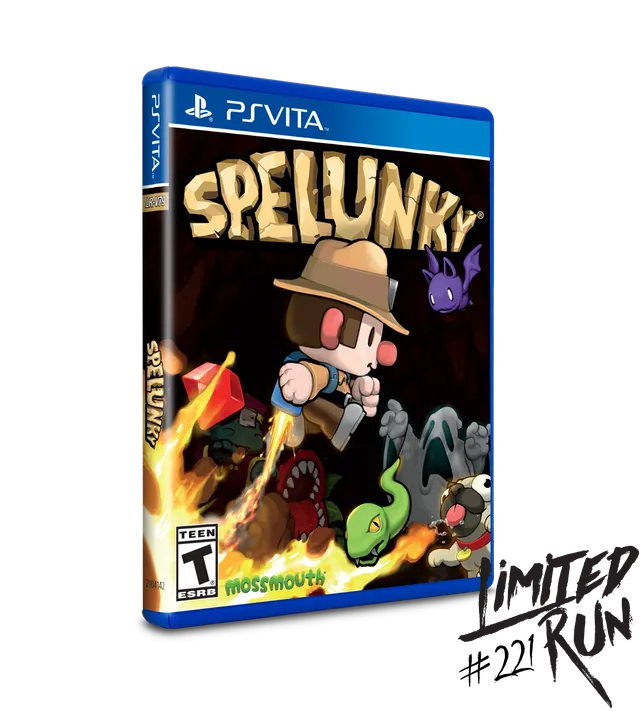 limited-run-games-221-spelunky-vita-spiel-cartridge image 1