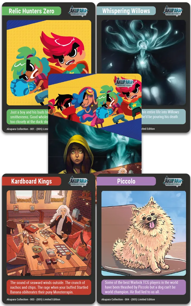 super-rare-games-tc-98-akupara-collection-sammelkarten-booster-pack image 1