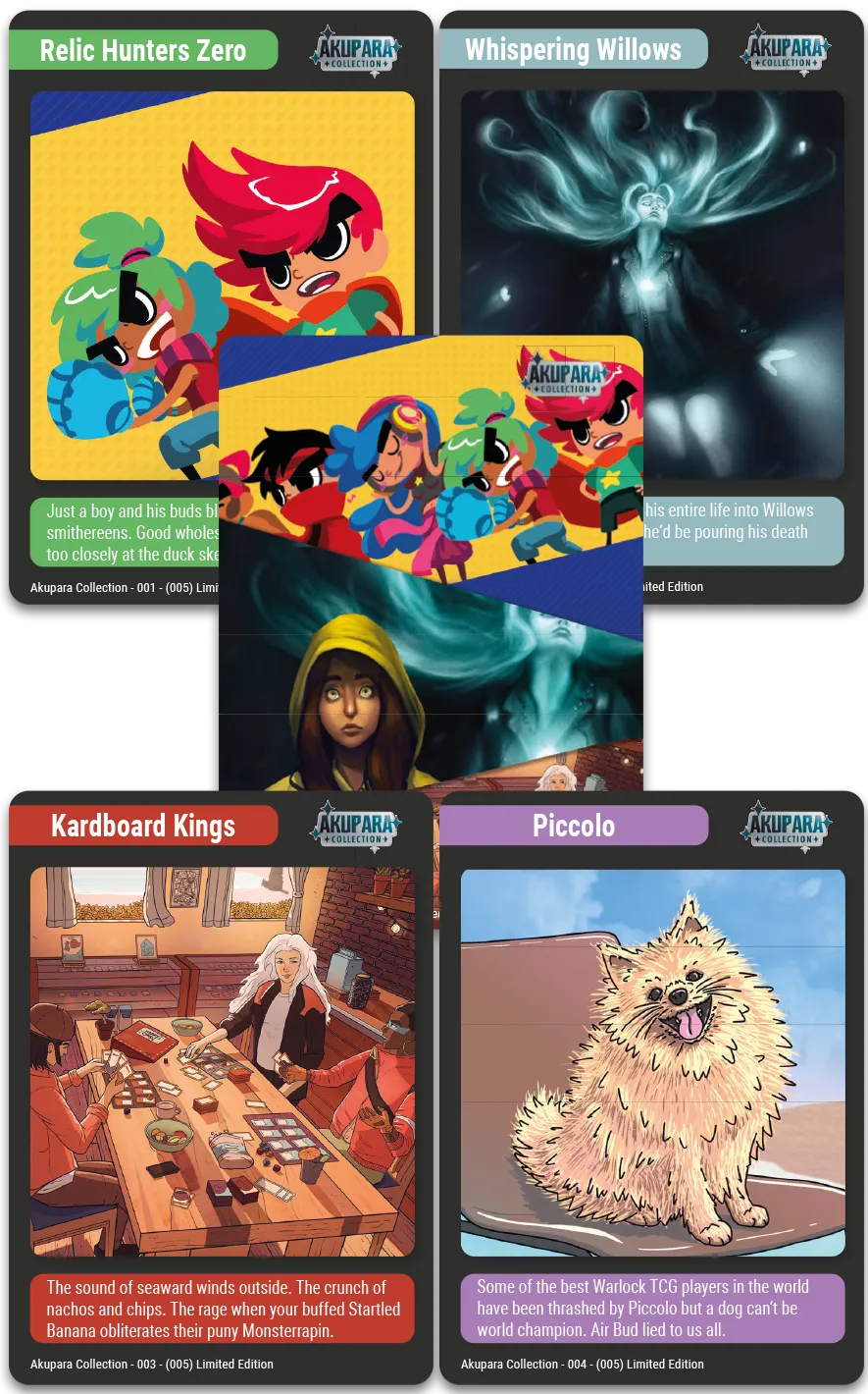 super-rare-games-tc-98-akupara-collection-sammelkarten-booster-pack image 1