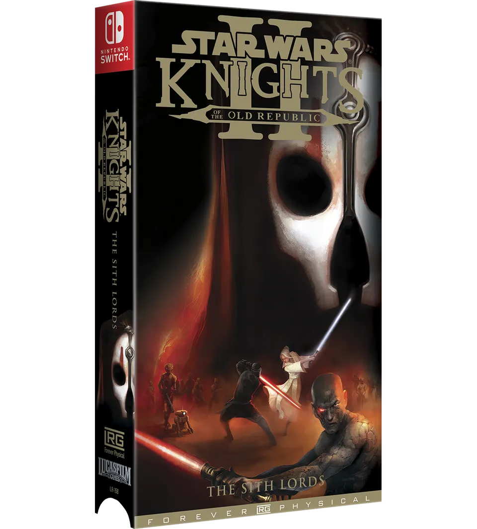 limited-run-158-star-wars-kotor-ii-switch-spiel-vhs-edition image 1