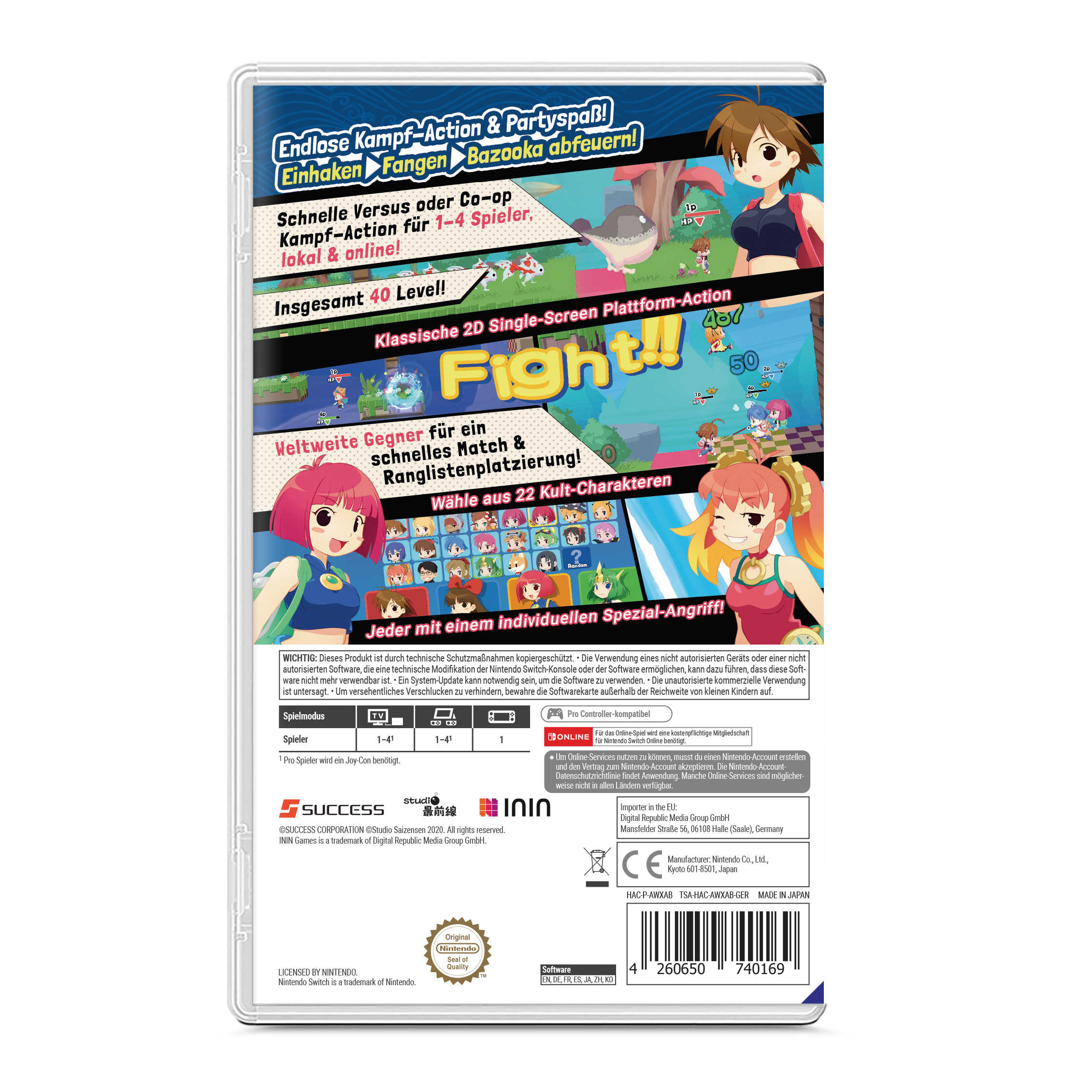 inin-umihara-kawase-bazooka-switch-spiel-4-spieler-action-usk image 2