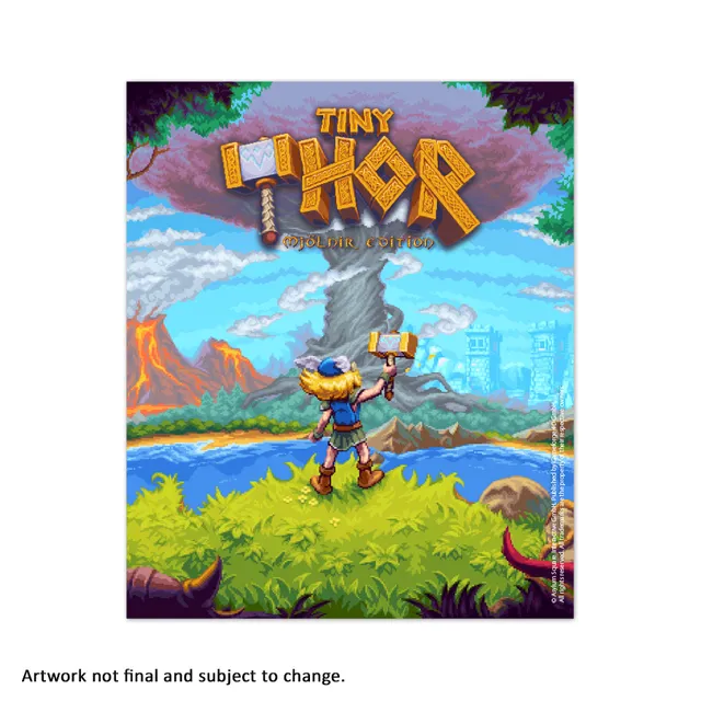 strictly-limited-tiny-thor-alu-bild-mj-lnir-edition-art-card image 1