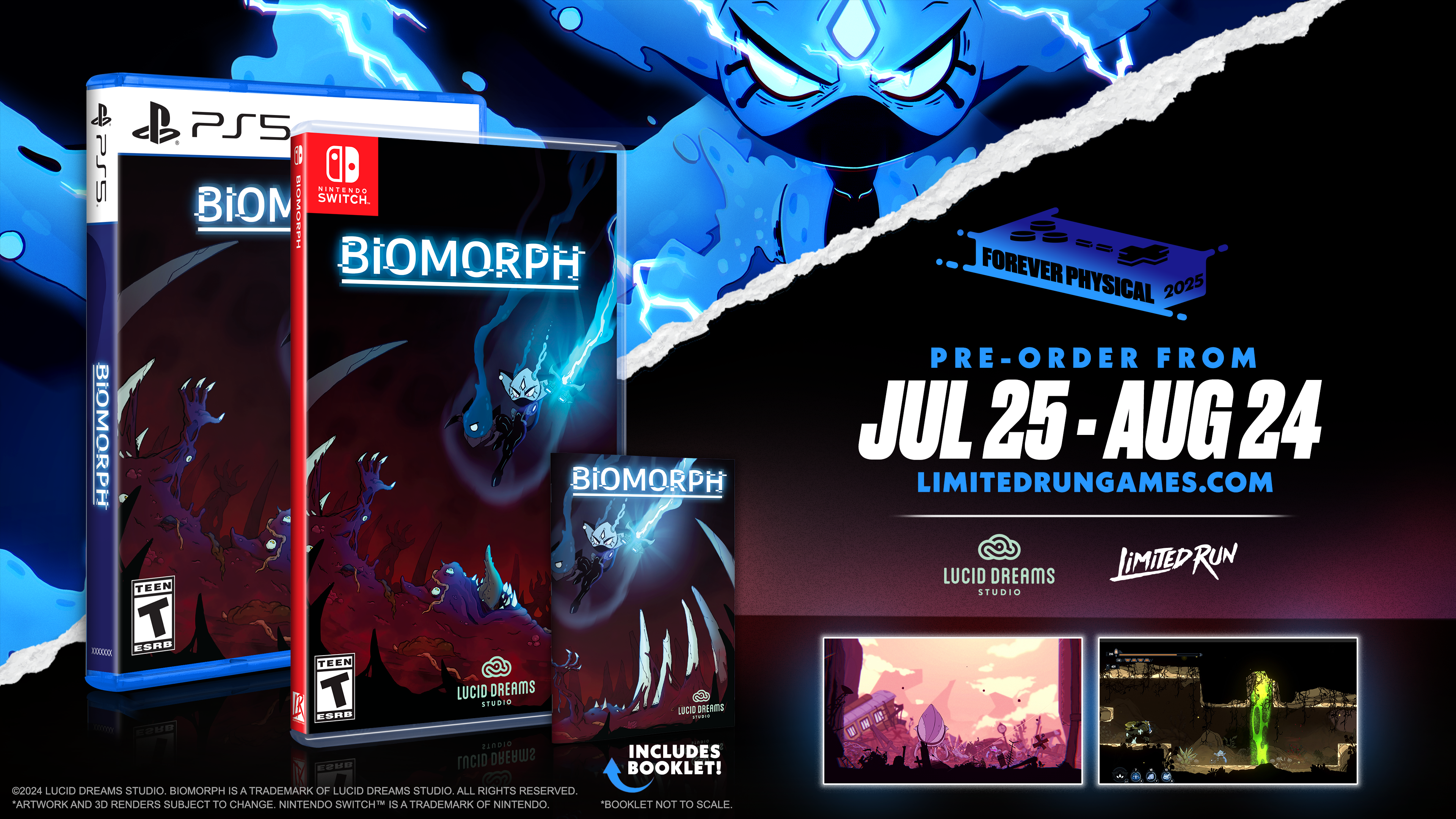 limited-run-biomorph-standard-edition-switch-spiel-metroidvania image 2