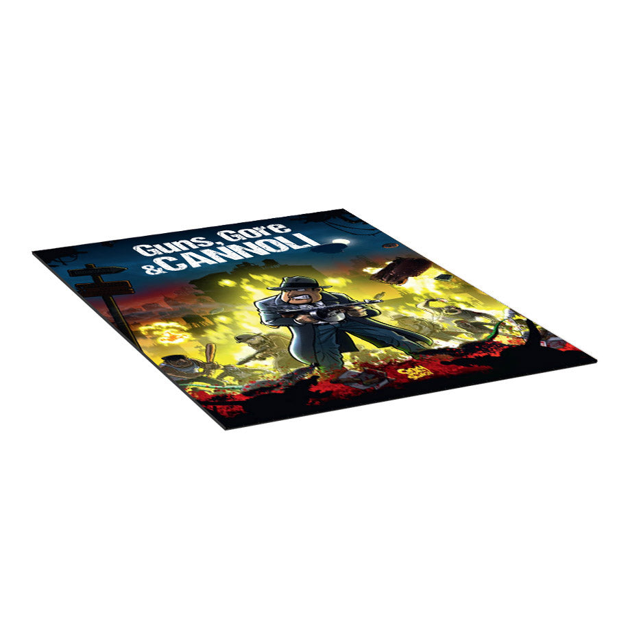 strictly-limited-guns-gore-cannoli-art-card-alu-druck-limitiert image 3