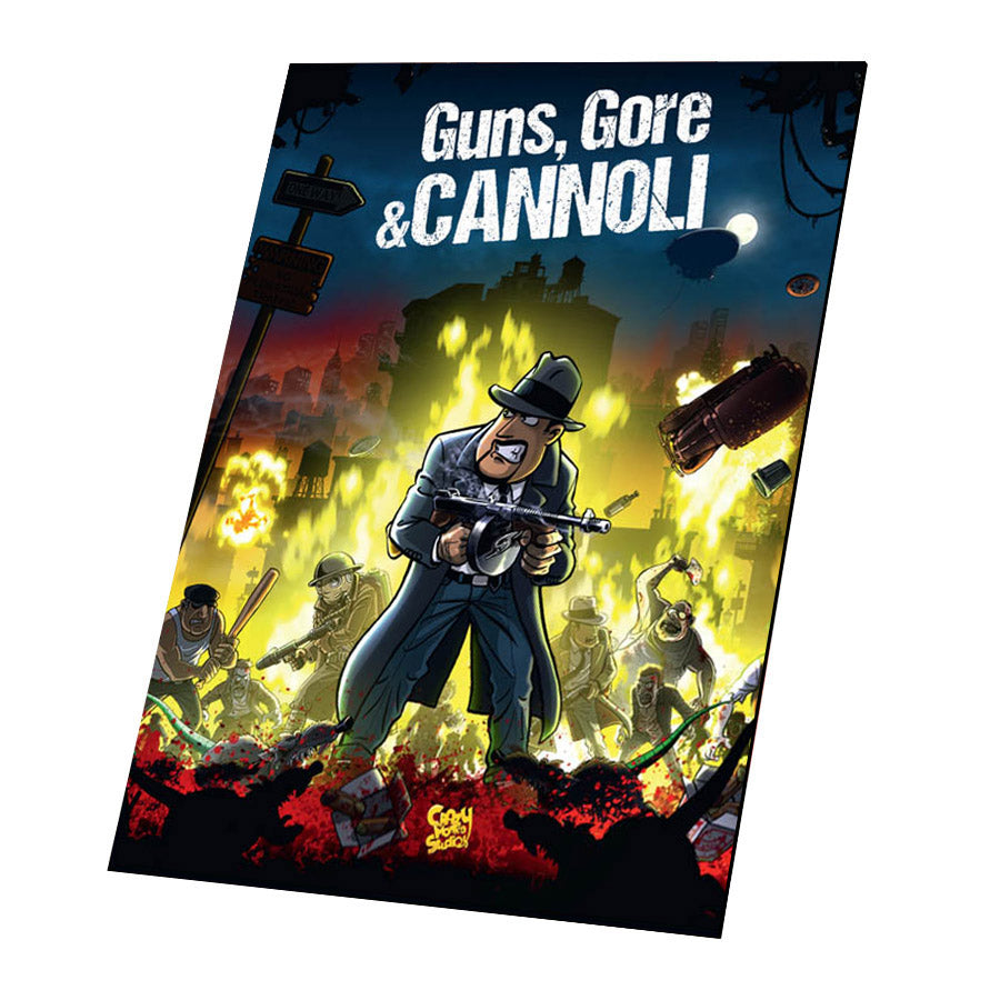 strictly-limited-guns-gore-cannoli-art-card-alu-druck-limitiert image 2