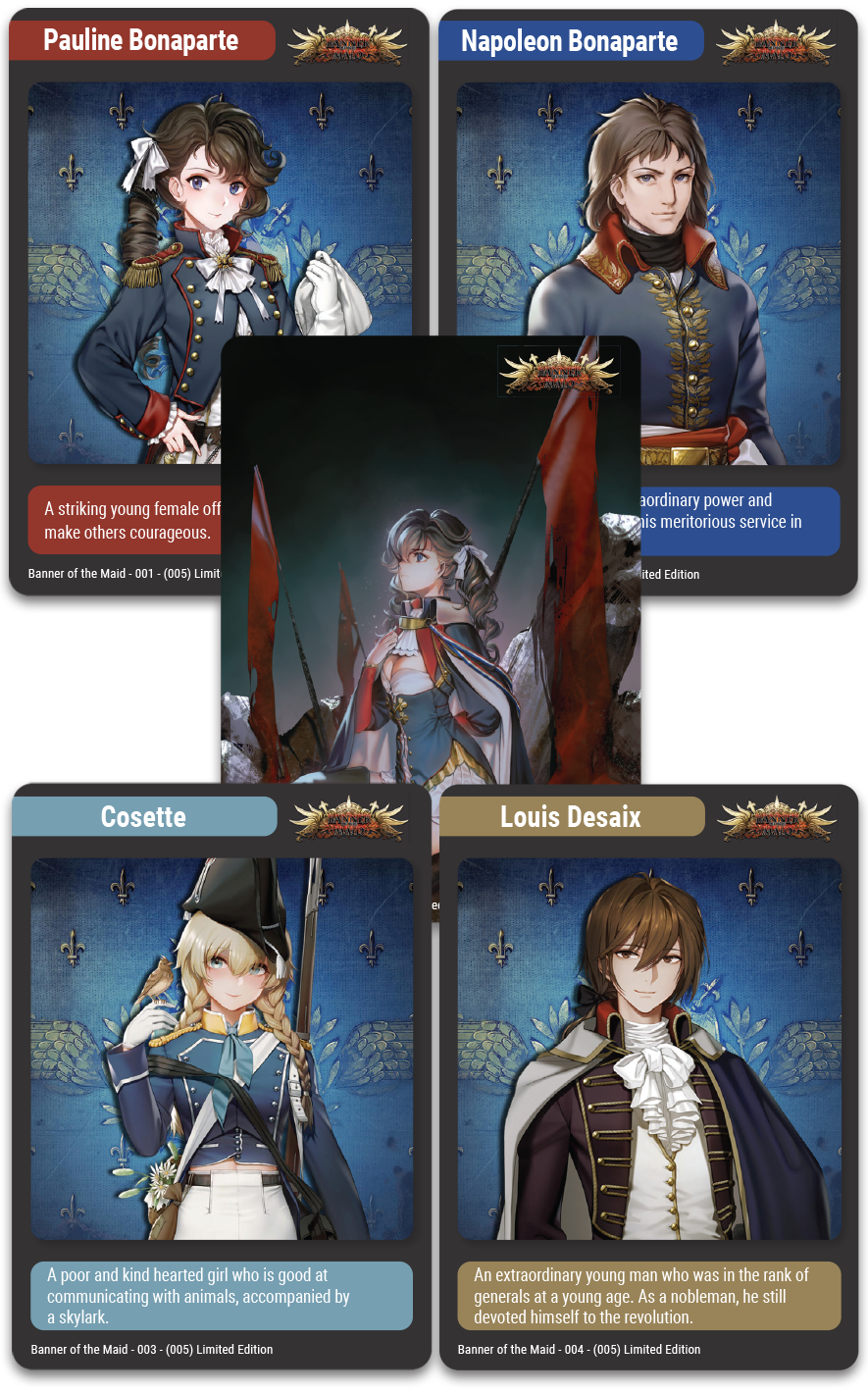 super-rare-games-tc-142-banner-of-the-maid-sammelkarten-booster-3er image 1