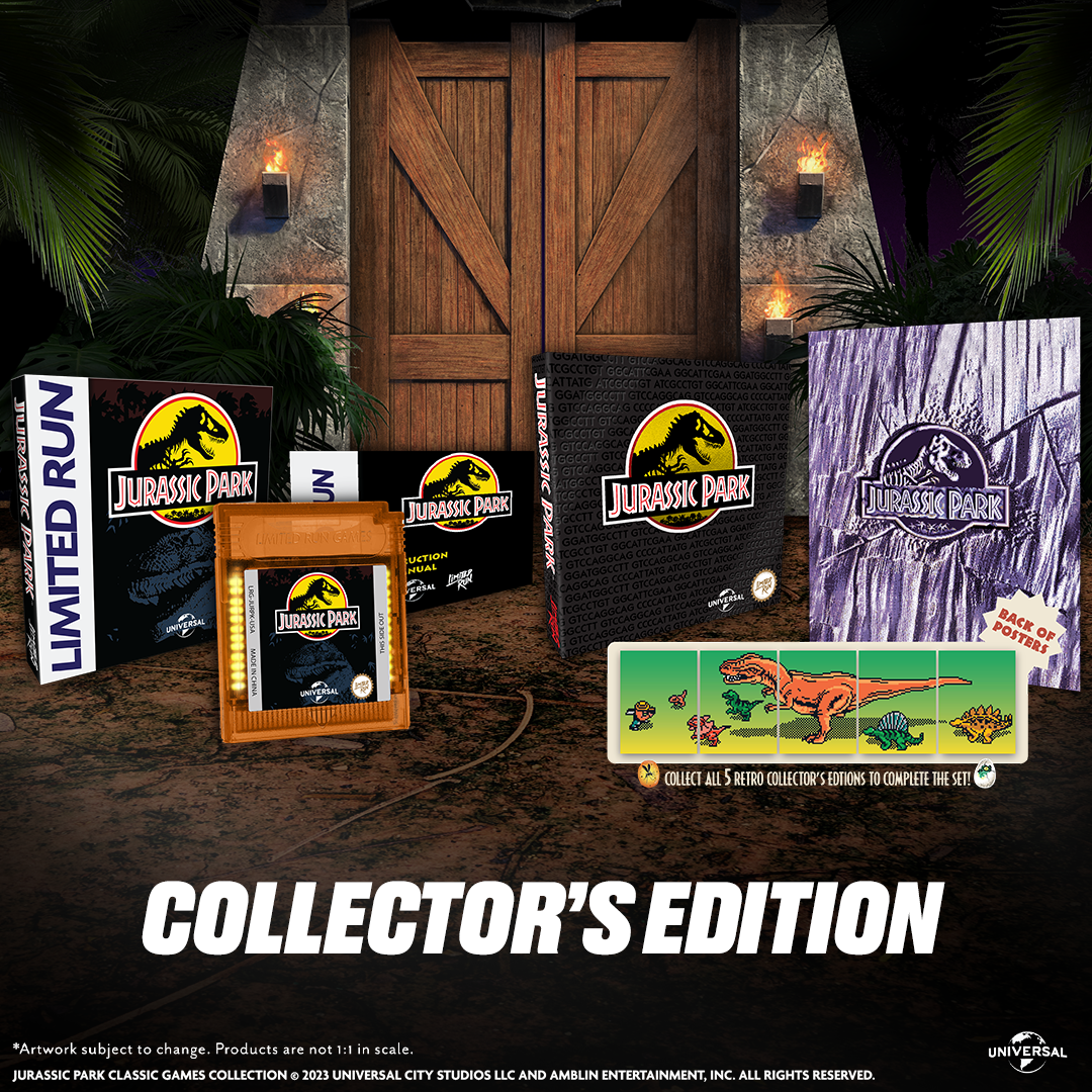 limited-run-jurassic-park-collectors-edition-game-boy-spiel-modul image 2