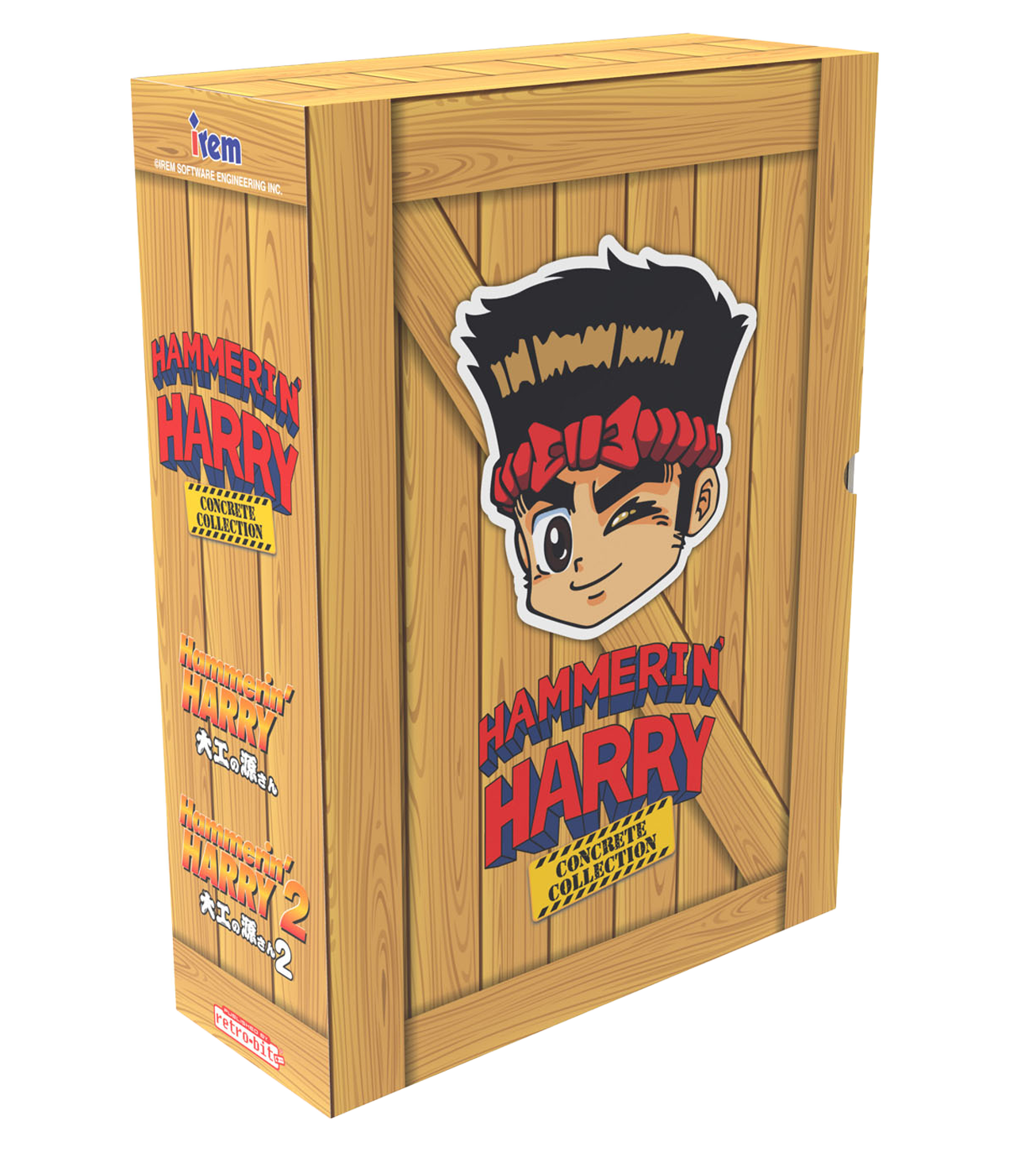 limited-run-hammerin-harry-concrete-collection-nes-modul-sammler image 1
