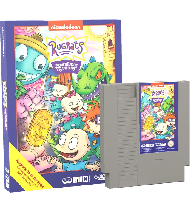 limited-run-rugrats-adventures-in-gameland-nes-modul-retro-co-op image 1