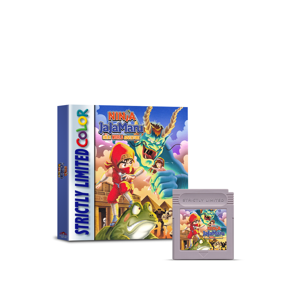 strictly-limited-games-ninja-jajamaru-great-world-adventure-gbc-modul image 1