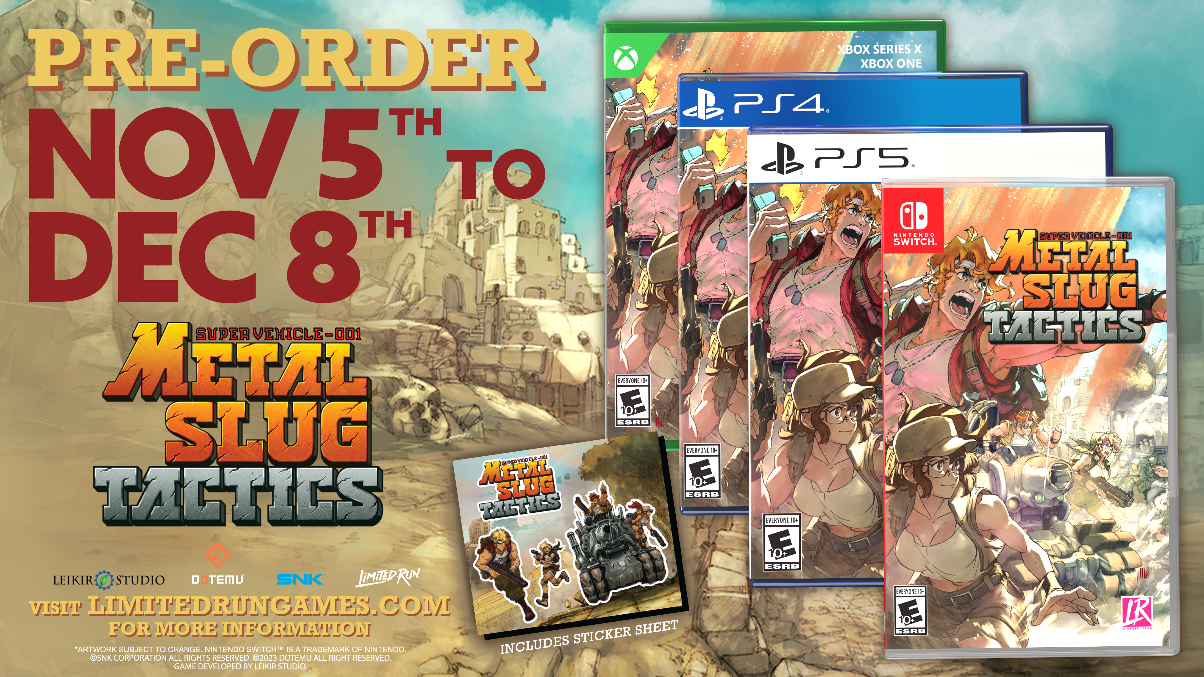 limited-run-games-metal-slug-tactics-switch-ps5-ps4-xbox-spiel image 2