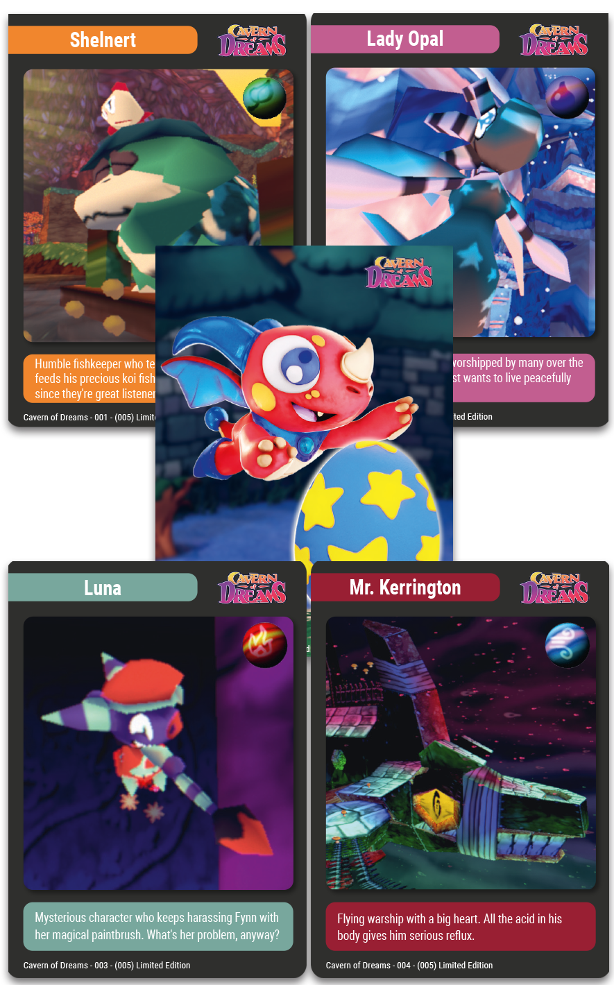 super-rare-games-tc-114-cavern-of-dreams-sammelkarten-booster-3-karten image 1