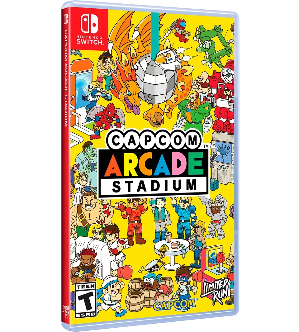 limited-run-switch-300-capcom-arcade-stadium-vol-1-switch-spiel-cover image 1