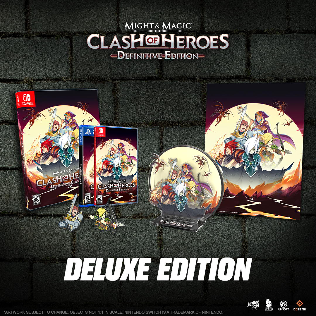 limited-run-might-magic-clash-of-heroes-switch-spiel-deluxe-puzzle image 2