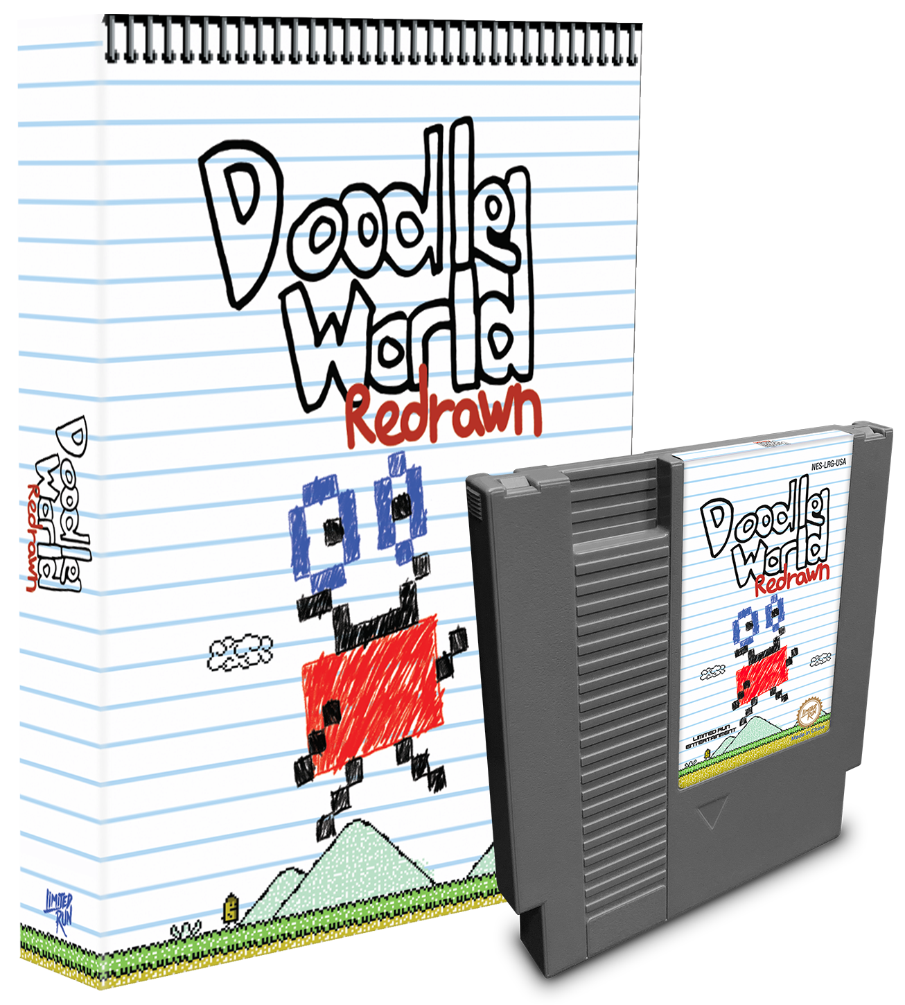limited-run-doodle-world-redrawn-nes-modul-standard-edition image 1