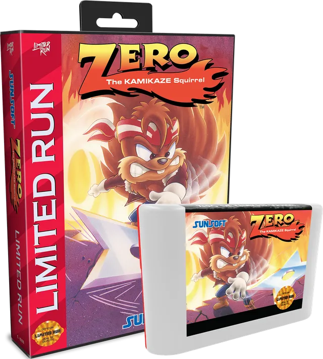 limited-run-zero-the-kamikaze-squirrel-genesis-spiel-standard-edition image 1