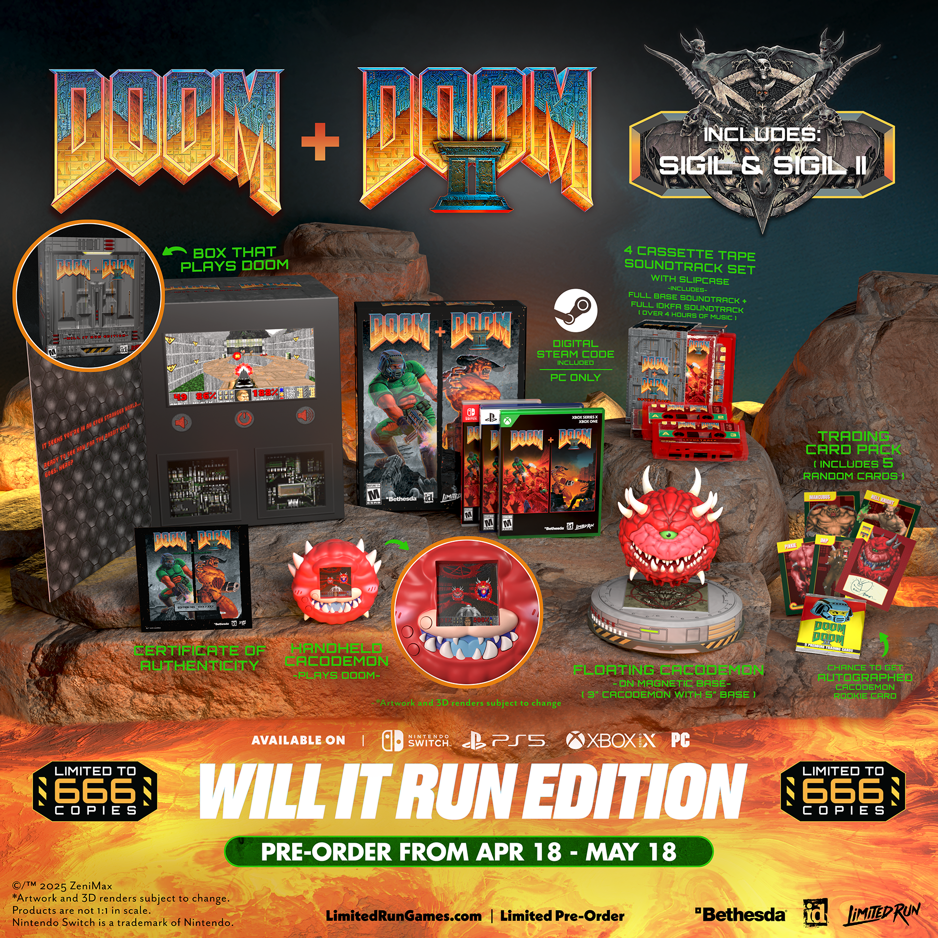 limited-run-doom-doom-ii-will-it-run-switch-spiel-sammleredition image 2