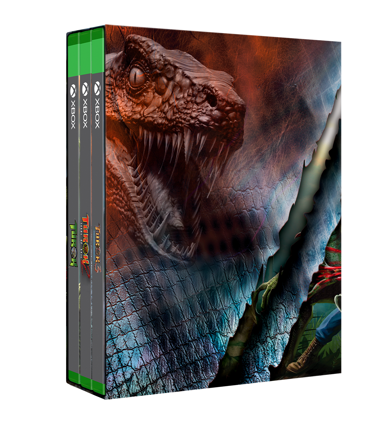 turok-xbox-triple-pack-slipcase-schuber-commemorative image 2