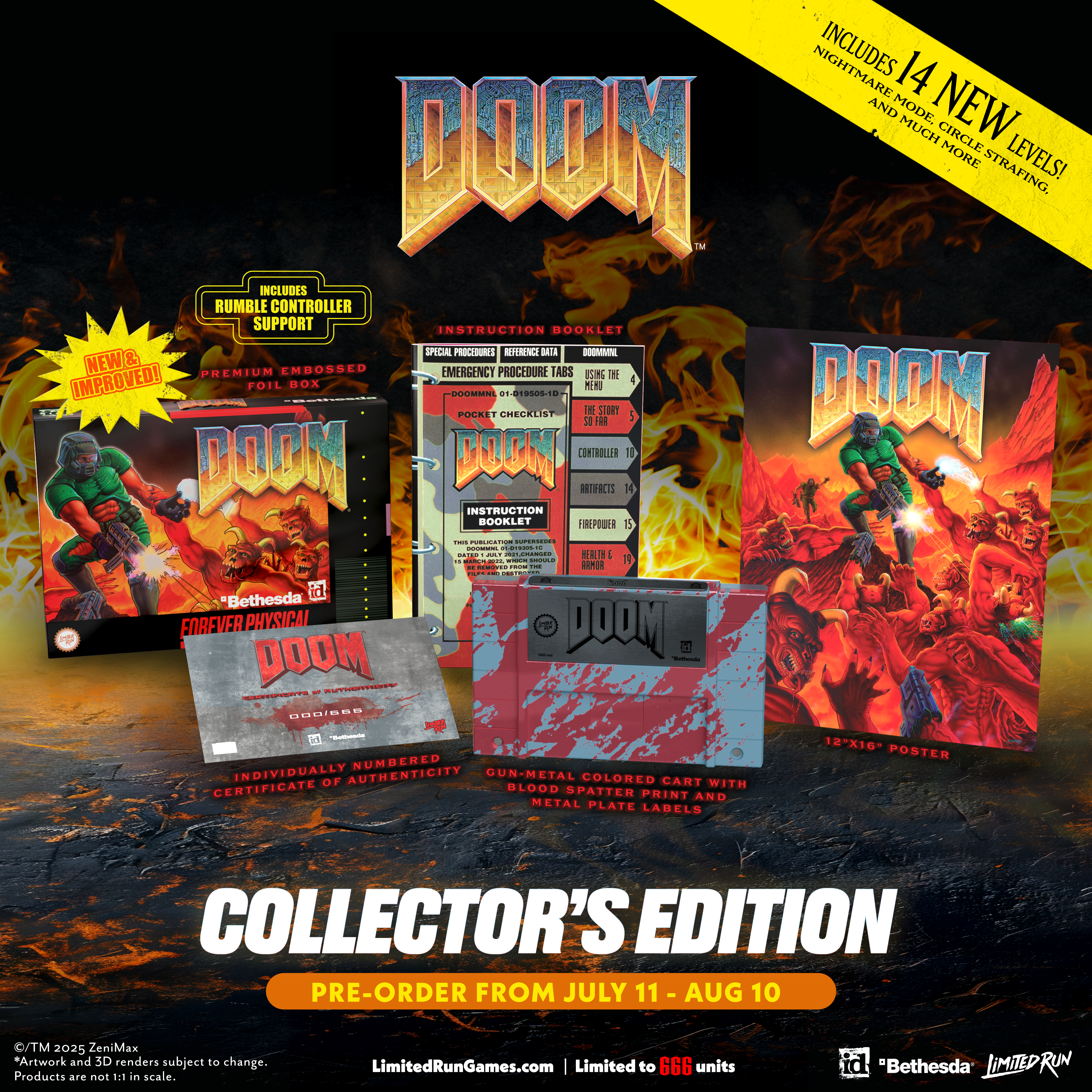 limited-run-doom-collector-s-edition-snes-spiel-modul image 2