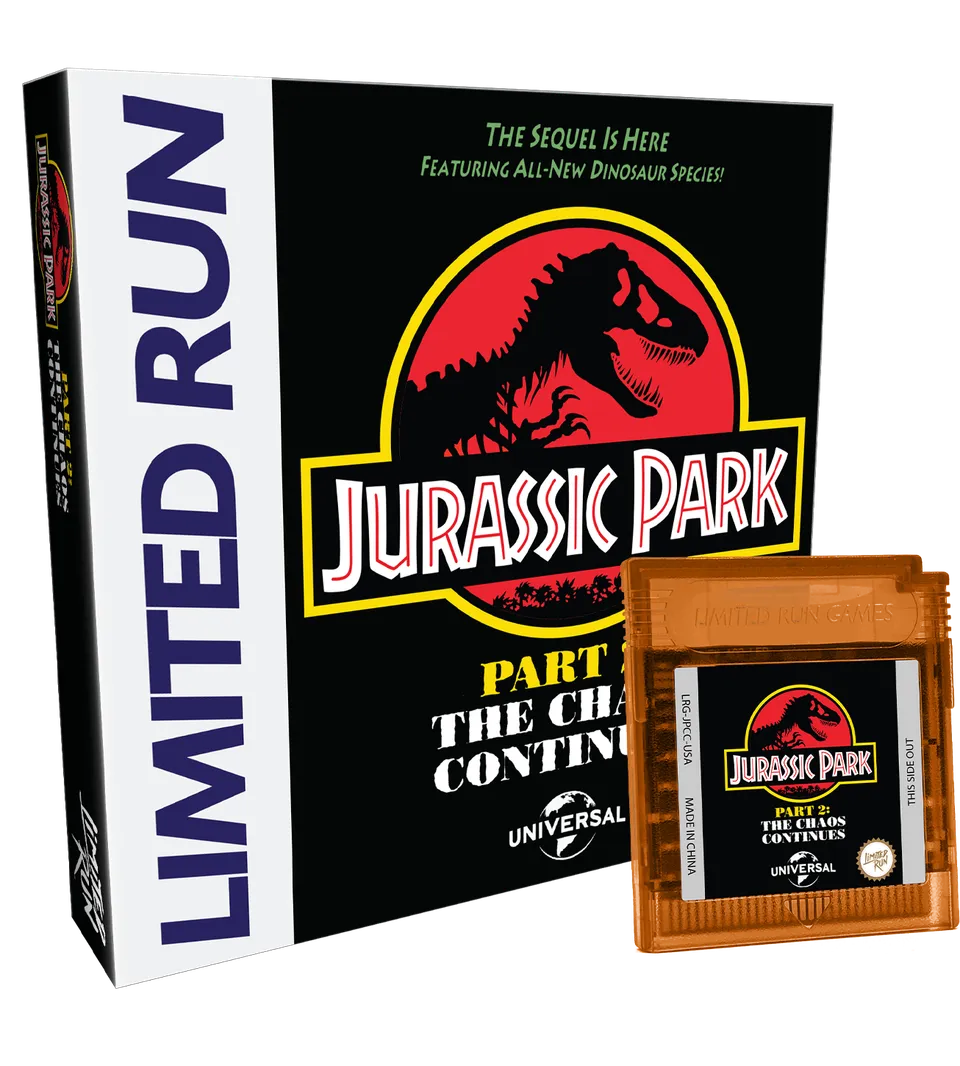 limited-run-jurassic-park-chaos-continues-gb-modul-standard-action image 1
