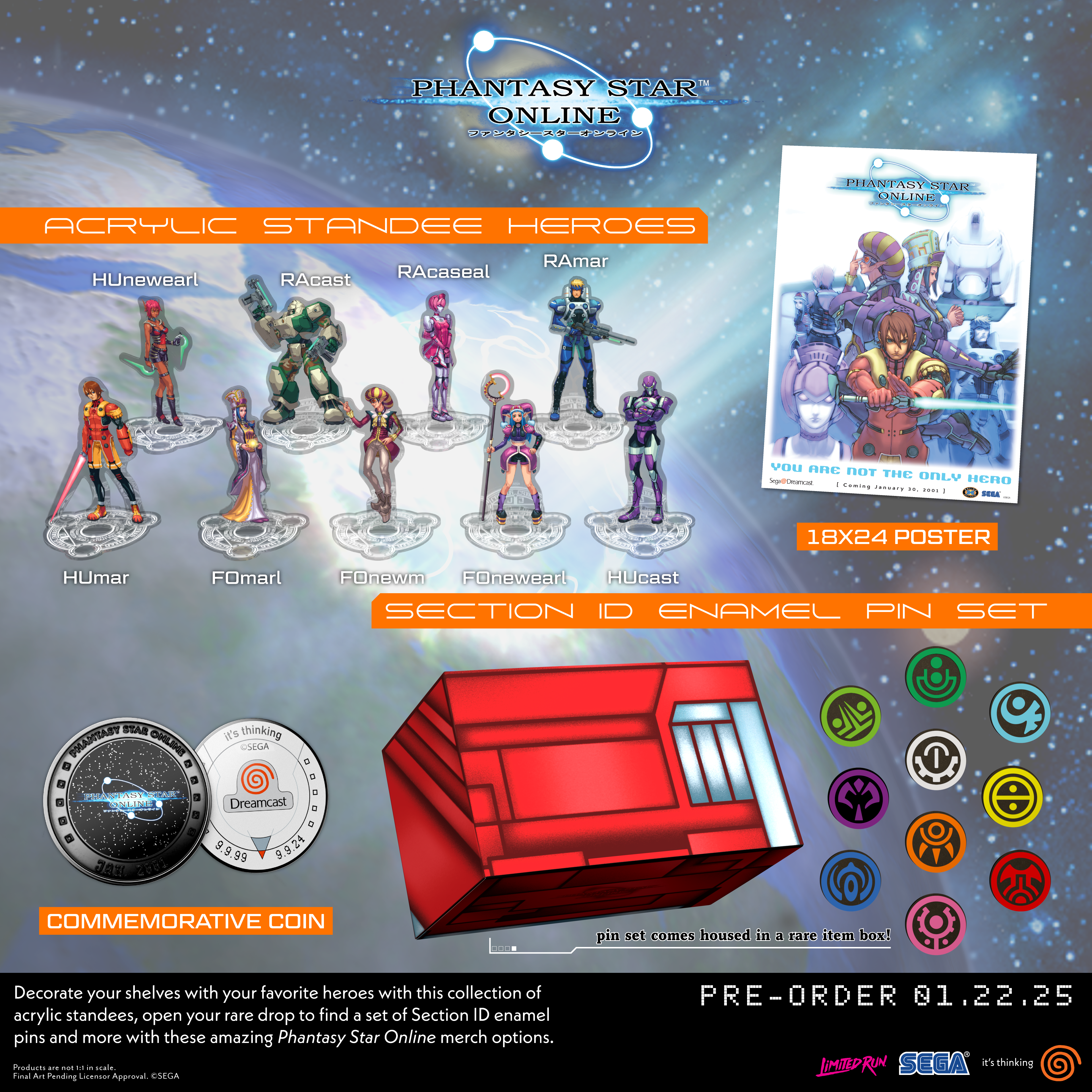 limited-run-phantasy-star-online-poster-18x24-dreamcast-merch image 2