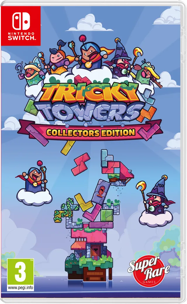 super-rare-games-srg-32-tricky-towers-switch-spiel-sammler-edition-mit-dlc image 1