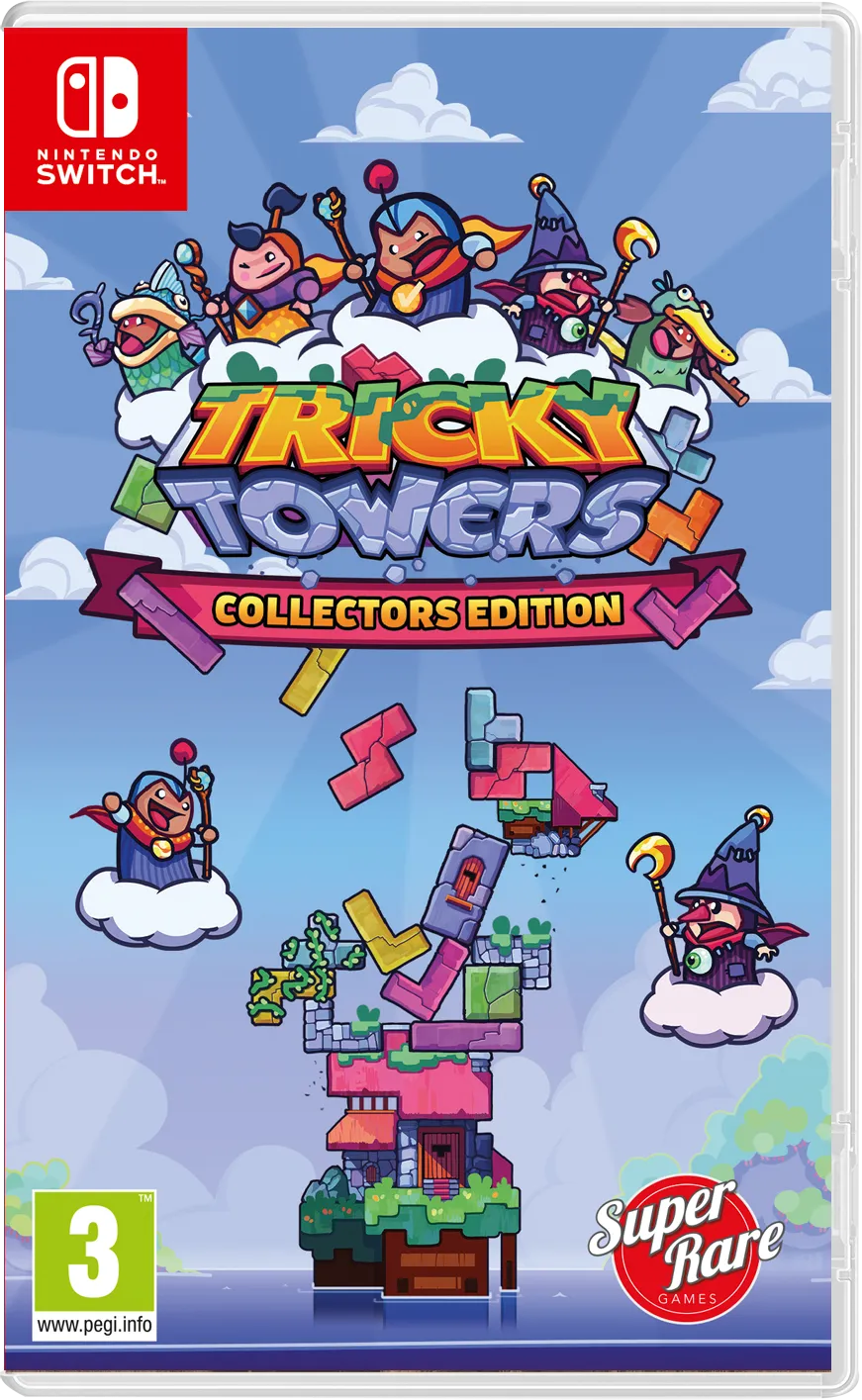 super-rare-games-srg-32-tricky-towers-switch-spiel-sammler-edition-mit-dlc image 1