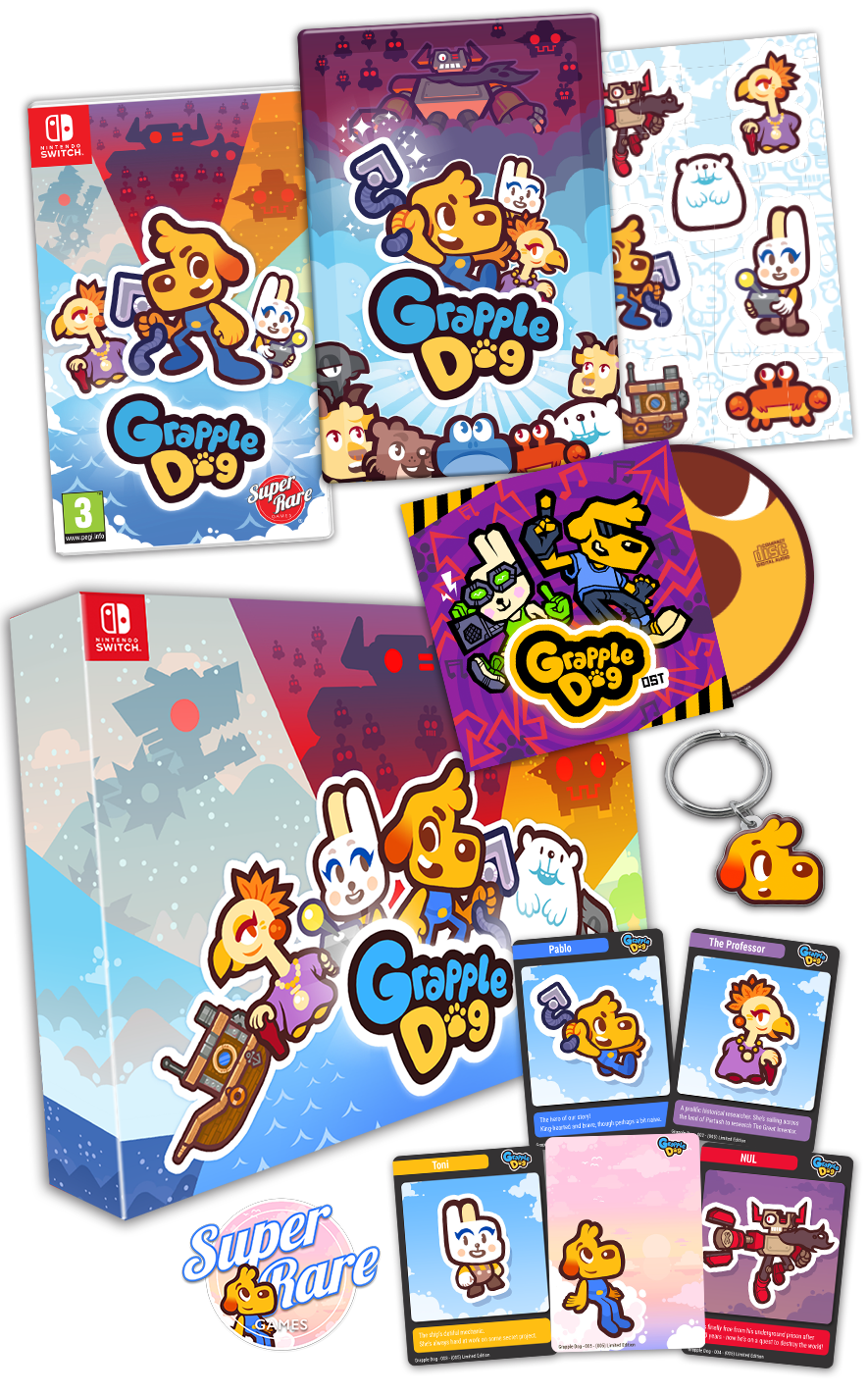 super-rare-games-ce-10-grapple-dog-switch-spiel-collector-s-edition image 1