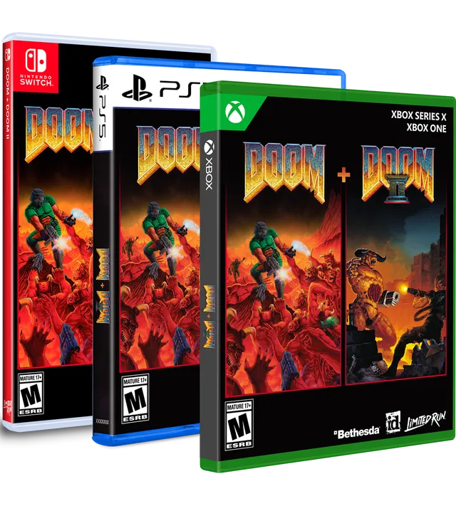 limited-run-doom-doom-ii-standard-edition-switch-spiel image 1