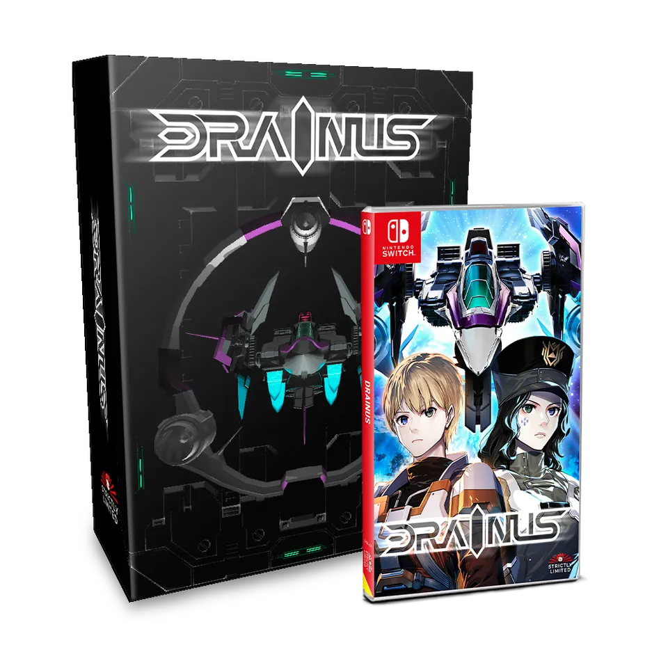 strictly-limited-games-drainus-collector-s-edition-switch-spiel-ce-box image 1