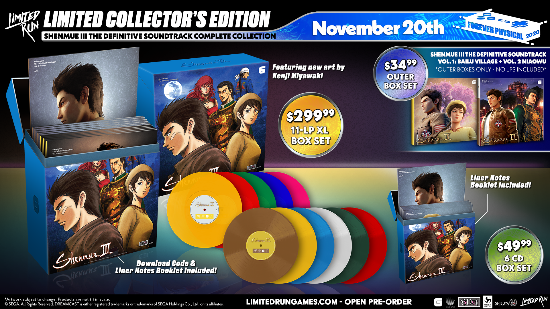 limited-run-shenmue-iii-definitive-soundtrack-11lp-vinyl-box image 6