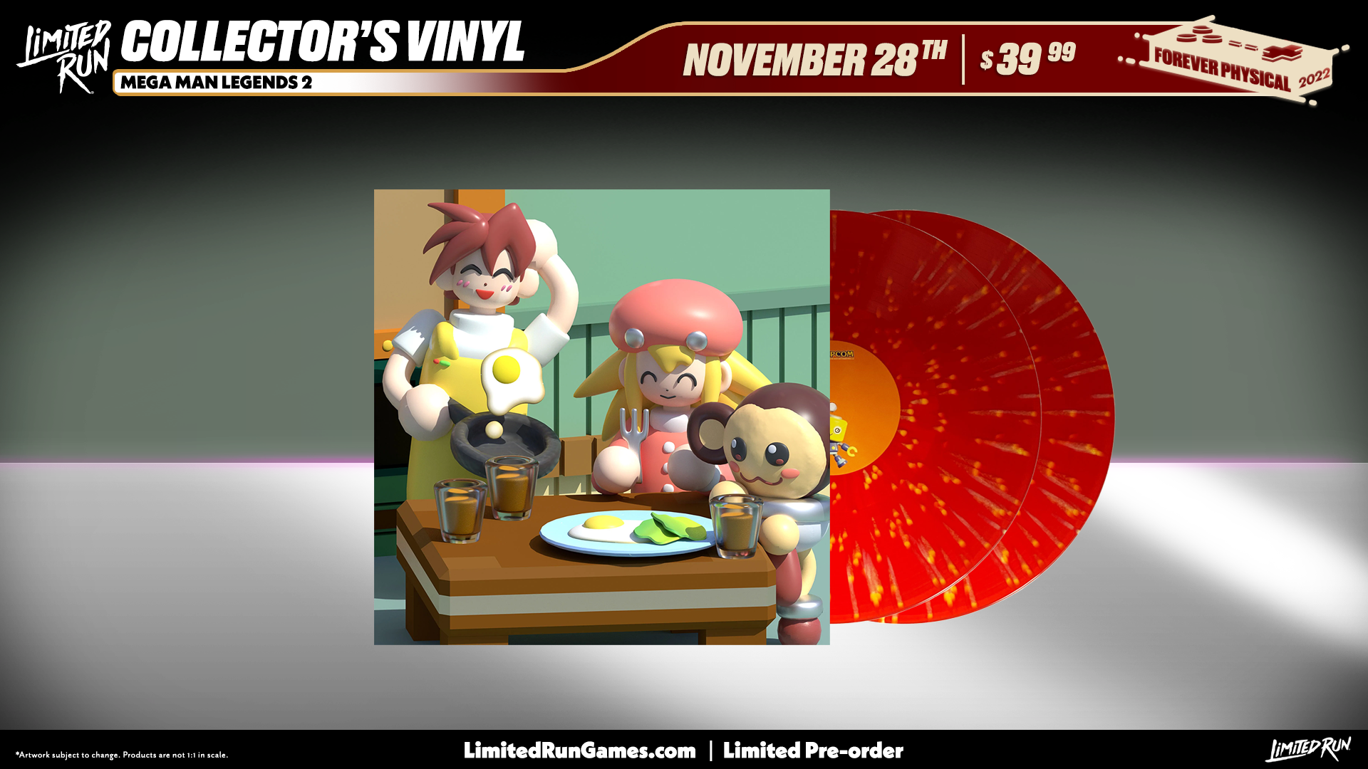 mega-man-legends-2-2lp-vinyl-soundtrack-schallplatte-exclusive image 3
