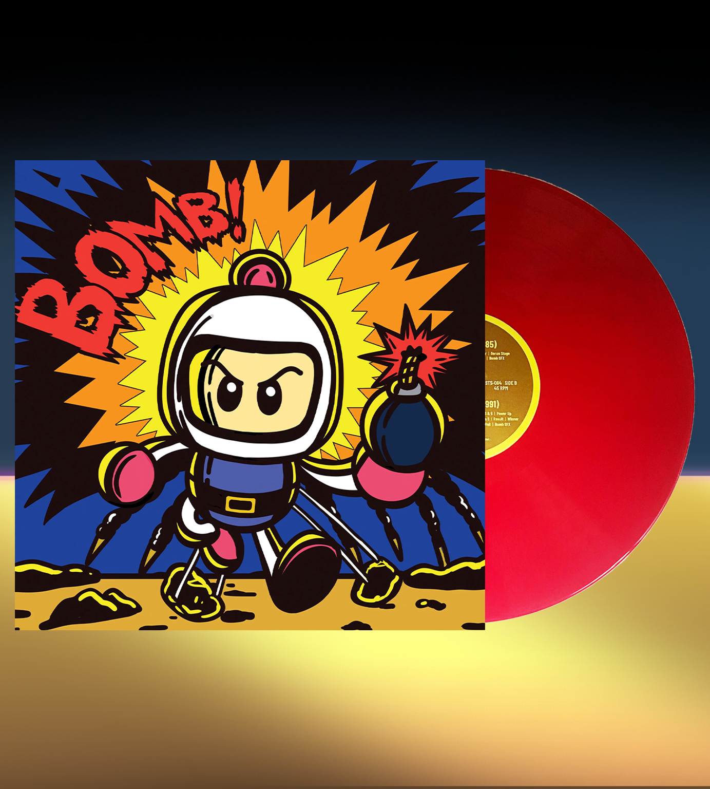 limited-run-bomberman-bomberman-ii-vinyl-soundtrack-exclusive-variant image 2