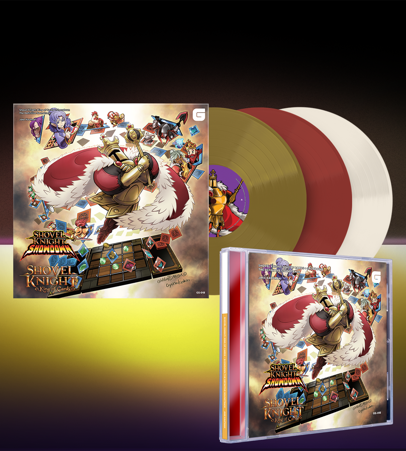 shovel-knight-king-of-cards-showdown-soundtrack-vinyl-3lp image 2