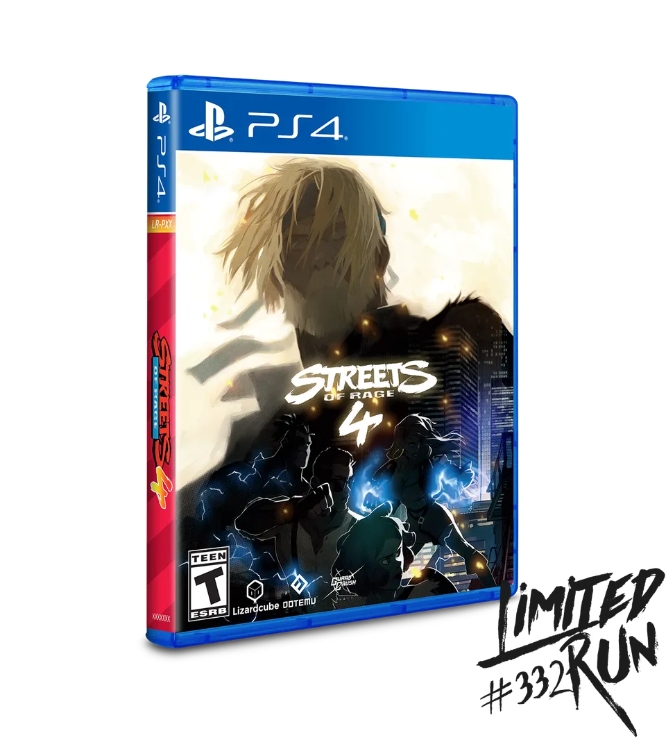 limited-run-332-streets-of-rage-4-ps4-spiel-bare-knuckle image 1