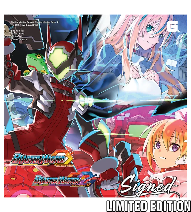 limited-run-blaster-master-zero-1-2-4lp-vinyl-soundtrack-deluxe-set-signiert image 1