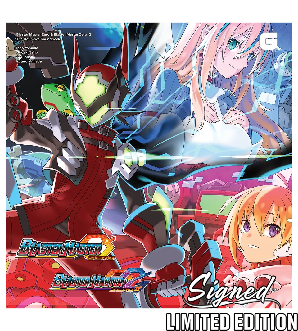 limited-run-blaster-master-zero-1-2-4lp-vinyl-soundtrack-deluxe-set-signiert image 1