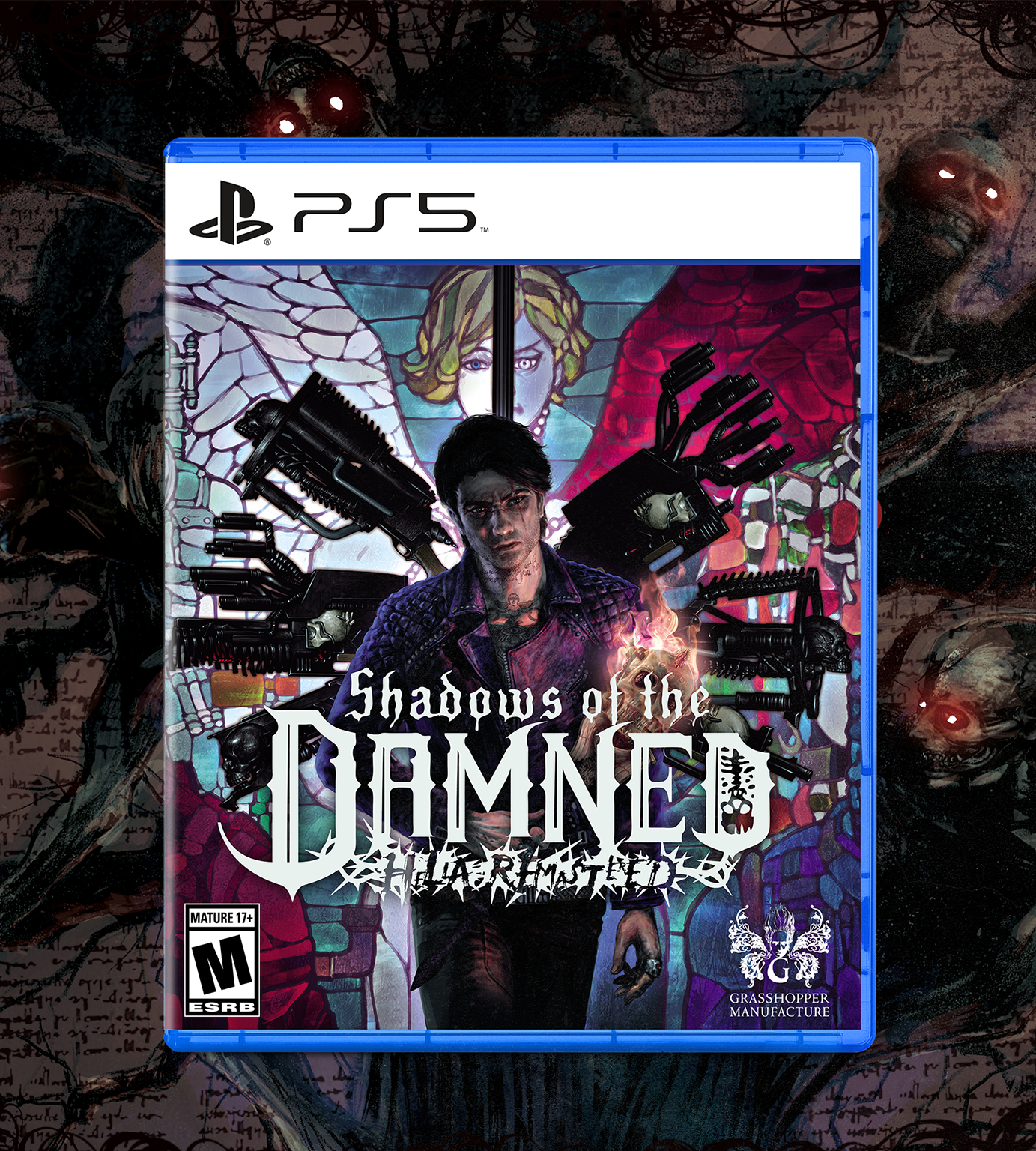 limited-run-shadows-of-the-damned-hella-remastered-ps5-spiel-disc image 2