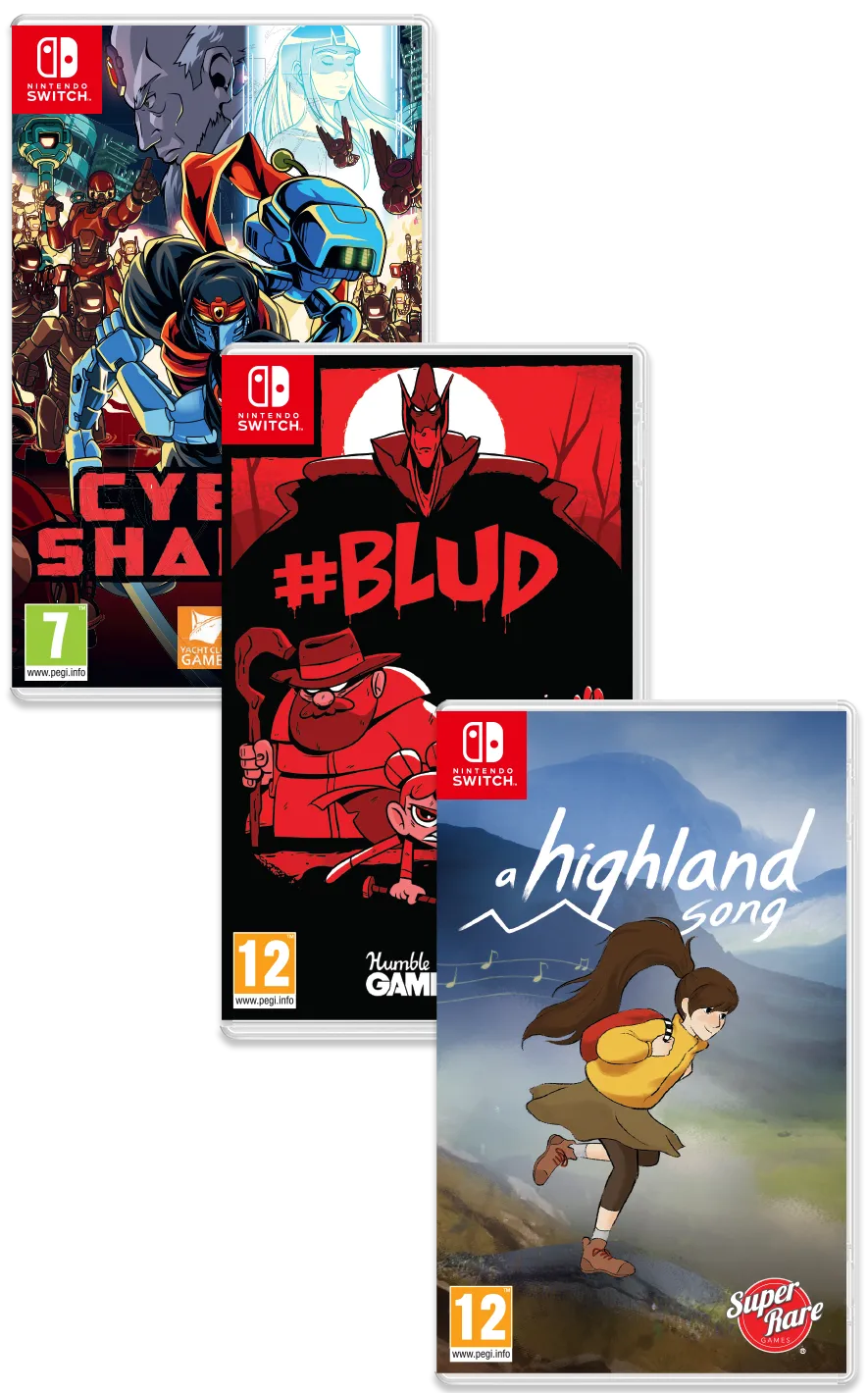 super-rare-games-pb-39-switch-bundle-cyber-shadow-3-spiele-set image 1