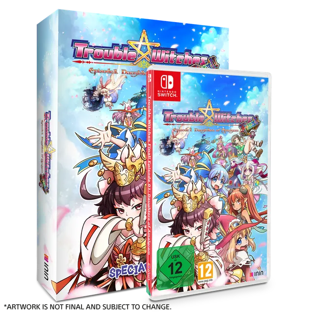 strictly-limited-games-trouble-witches-special-edition-switch-spiel-usk image 1