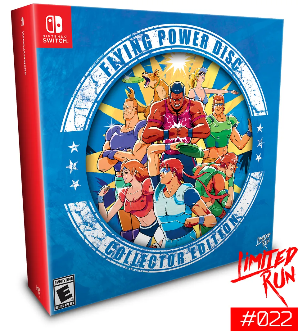 switch-limited-run-22-windjammers-switch-spiel-collectors-edition image 1