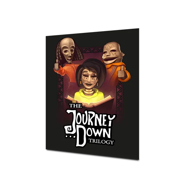 strictly-limited-art-card-the-journey-down-trilogy-alu-bild-14x17 image 1