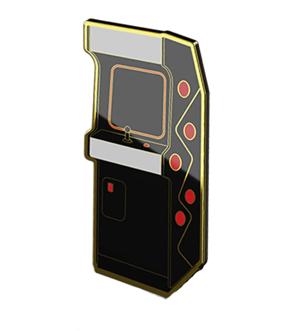 konami-arcade-classics-anniversary-emaille-pin-anstecker image 1