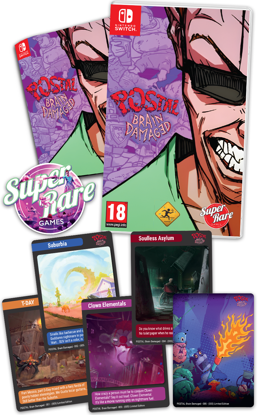 super-rare-games-srg-123-postal-brain-damaged-switch-spiel image 2