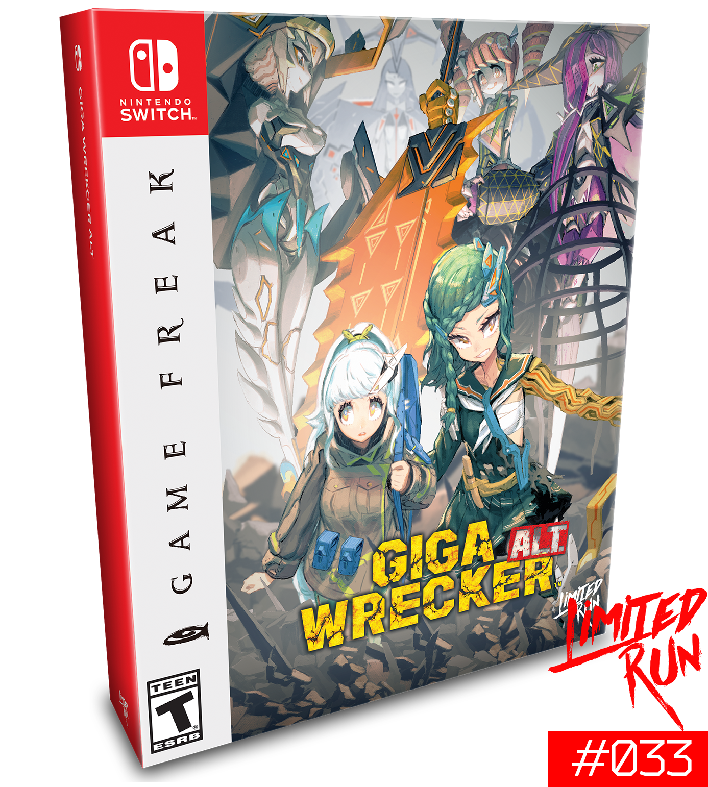 limited-run-giga-wrecker-alt-switch-spiel-collectors-edition-steelbook image 1